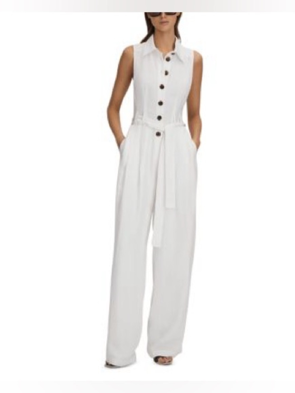 Reiss Perla Collard Jumpsuit Size 8